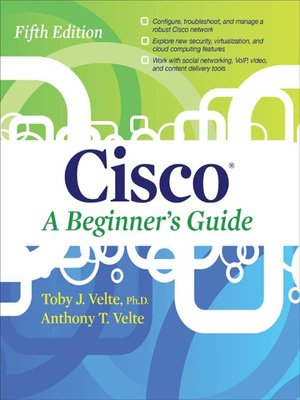 cover image of Cisco A Beginner's Guide